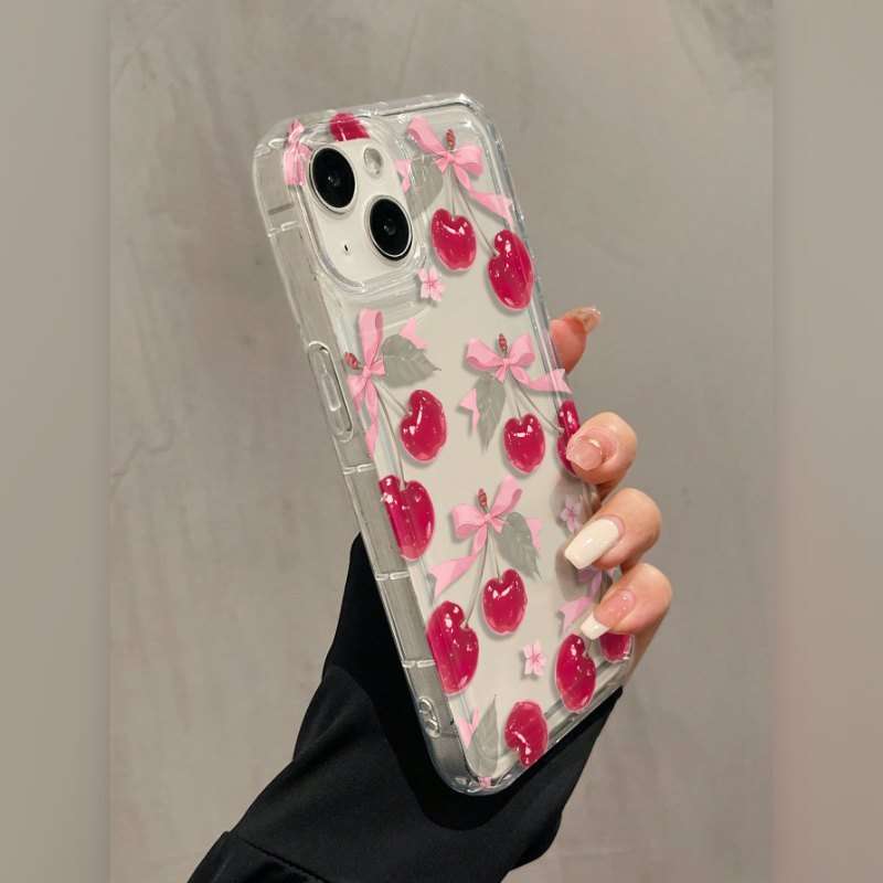 1Pc Transparent For iPhone 15 Plus Phone Case Phone Cover