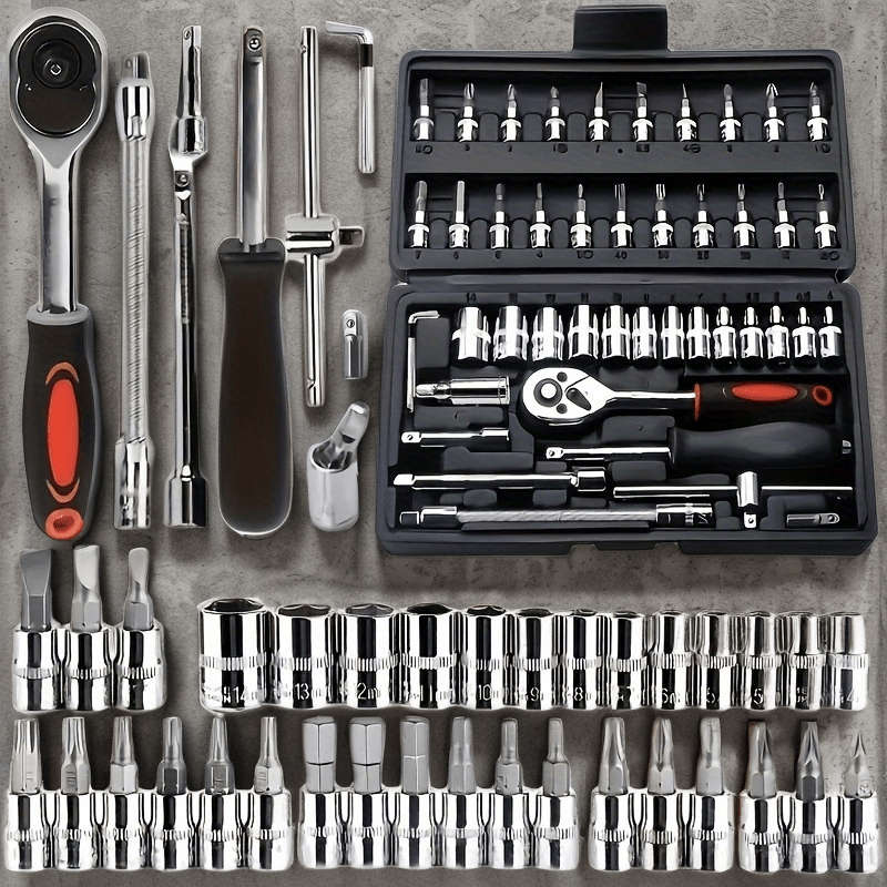 Screwdriver Bit Tool Set Color Portable Large Shuai 53 Piece Set Size Shf12And25 13Ds