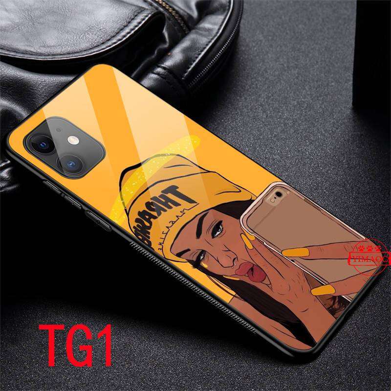 1Pc Mixed Color For iPhone 14 Plus African Girl Phone Case