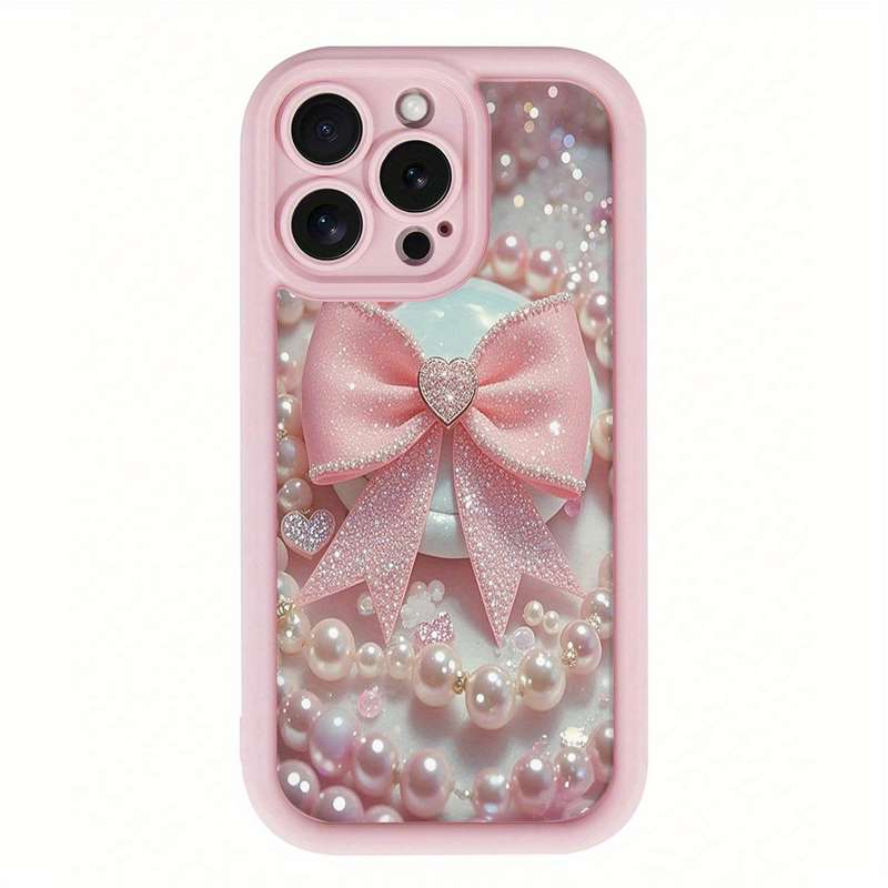 1Pc Pink Red Color For iPhone 7 8 Phone Case Phone Cover