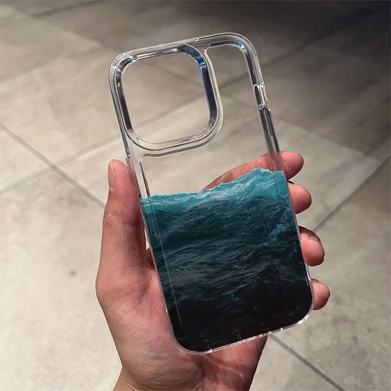 1Pc Transparent For iPhone 11 Pro Phone Case Phone Cover