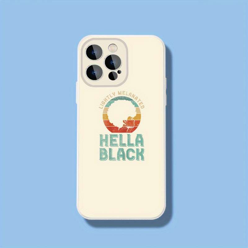 1Pc Ivory White For iPhone 11 Celebrating African Phone Case