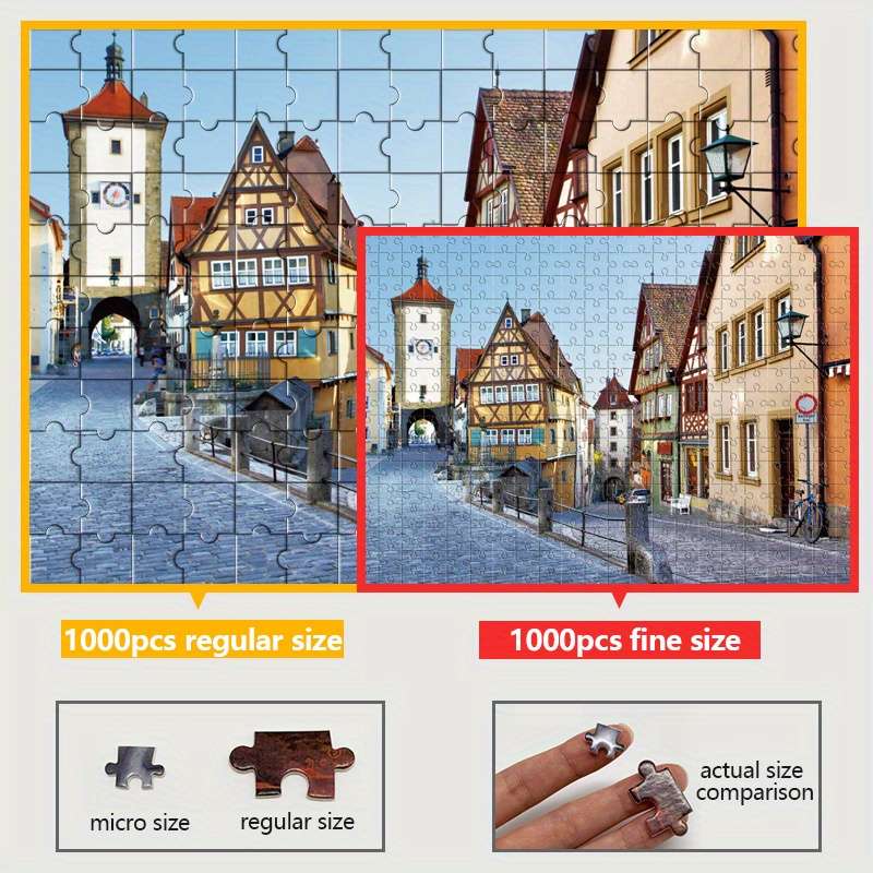 1000 Piece Paper Jigsaw Puzzle For Adults 38x26cm 14.69x10.24in Home Decoration