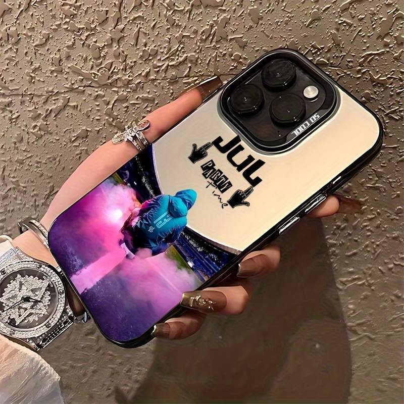 1Pc Mixed Color For iPhone 7 Plus 8 Plus Male Singer Graffiti Phone Case