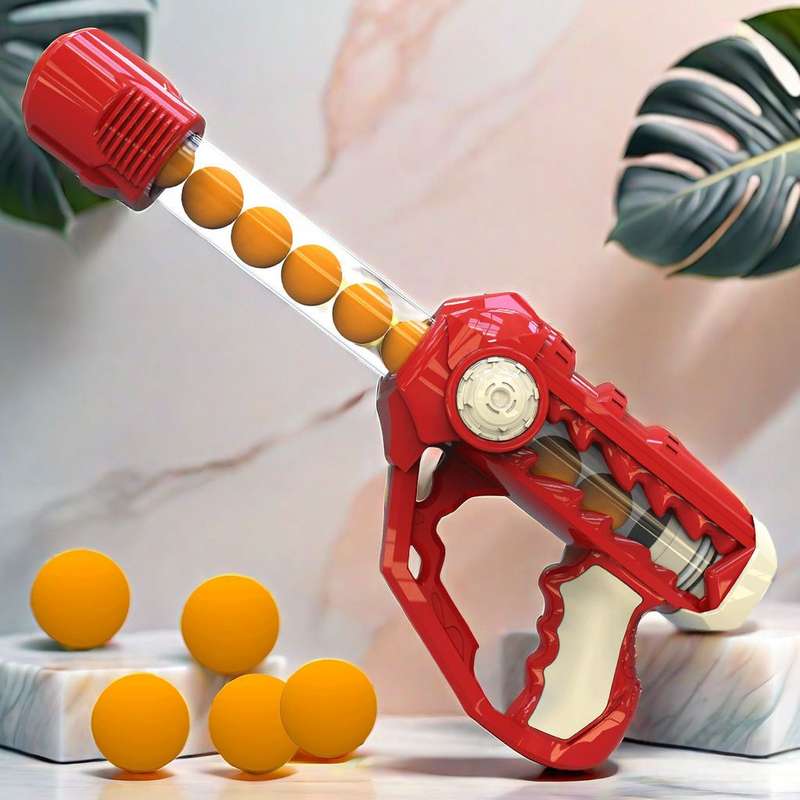 Toy Guns Color  Red  Add 8 Balls