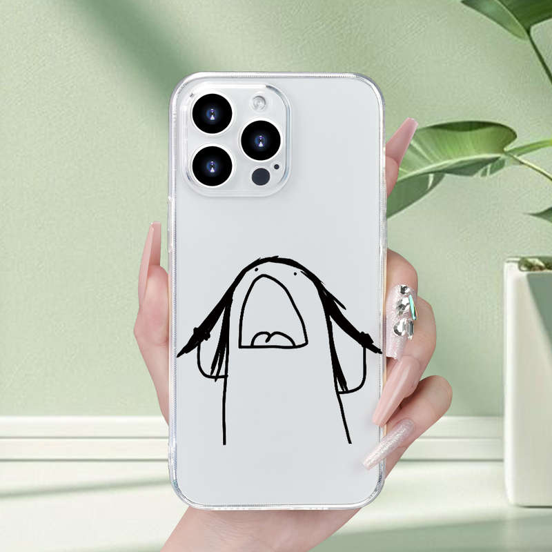 1Pc Transparent For iPhone 11 Pro Phone Case Phone Cover