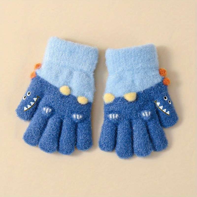Winter Gloves Color Yellow Size 2 To 5Y