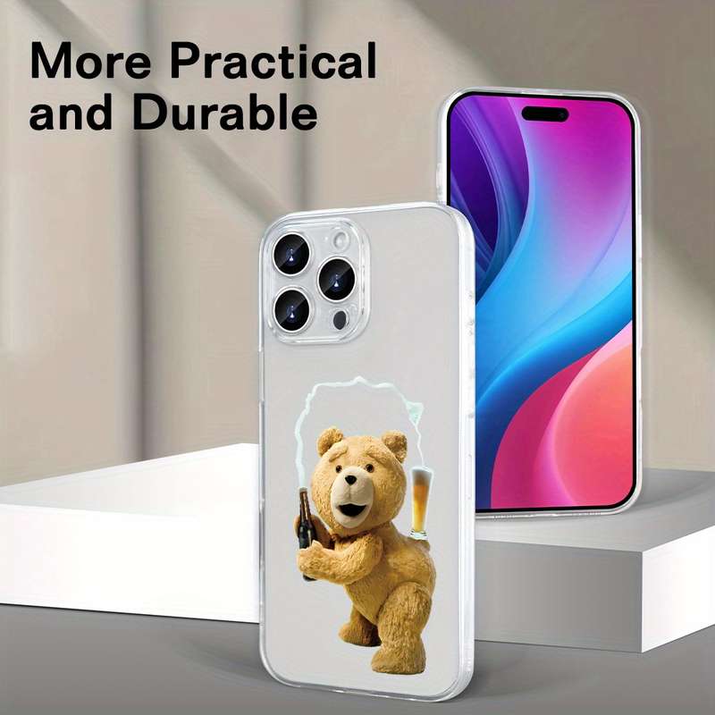 1Pc Transparent For iPhone 12 Mini Phone Case Phone Cover
