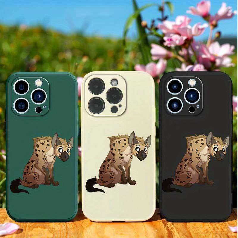 1Pc Dark Green For iPhone 7 Plus 8 Plus African Wild Dogs Phone Case