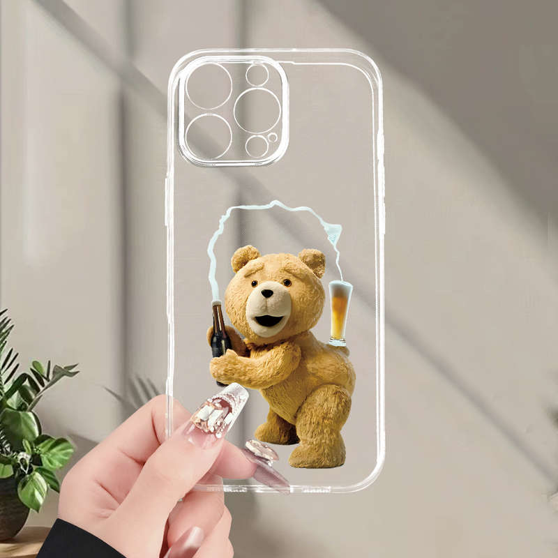 1Pc Transparent For iPhone 12 Mini Phone Case Phone Cover