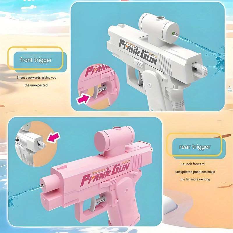 Toy Guns Color 1Pcs   White
