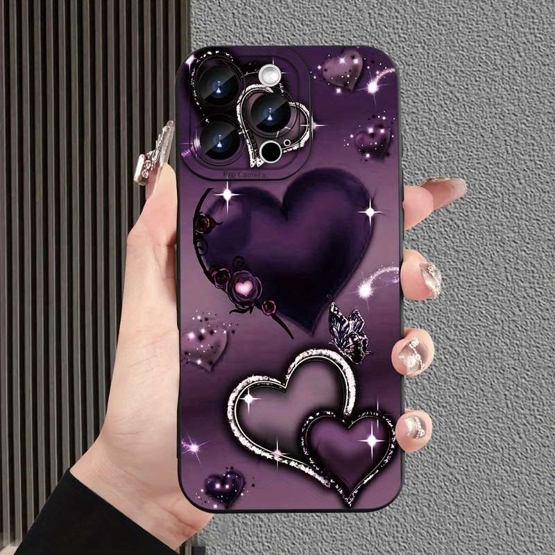1Pc Black For iPhone 16 Plus Phone Case Phone Cover