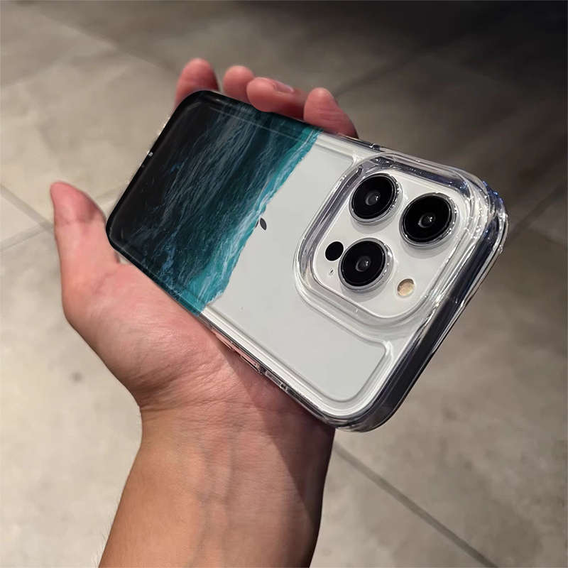 1Pc Transparent For iPhone 11 Pro Phone Case Phone Cover