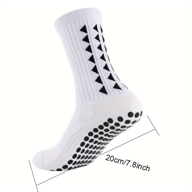 2 Pairs Of White One Size High Elastic Socks