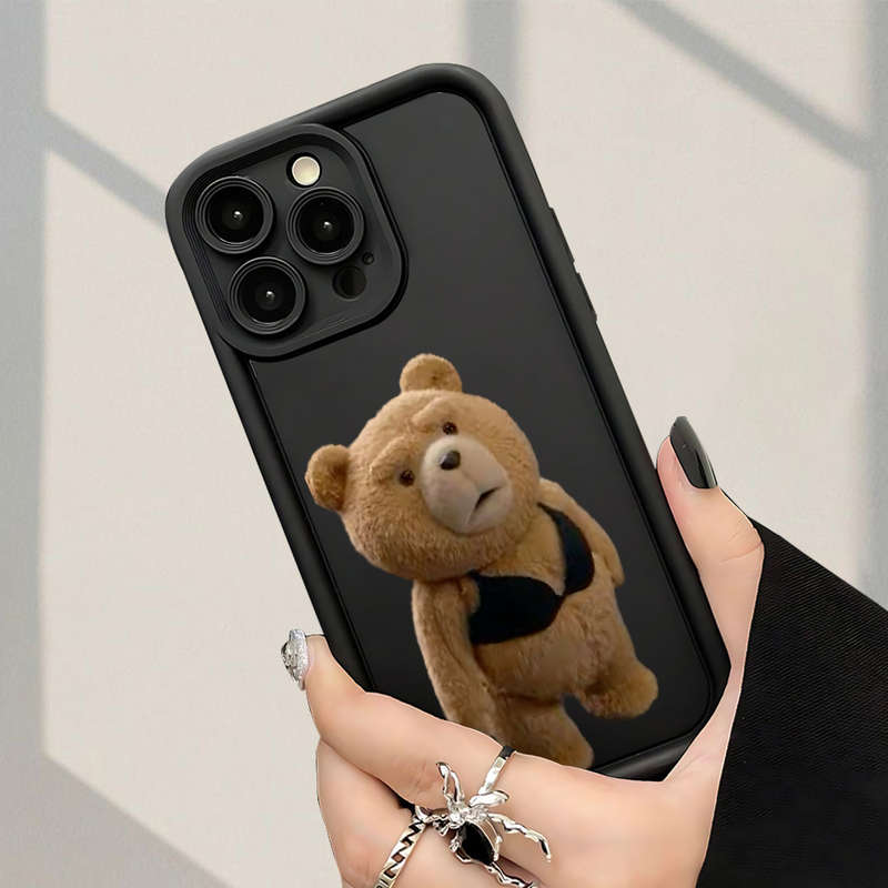 1Pc Black For iPhone 13 Mini Phone Case Phone Cover