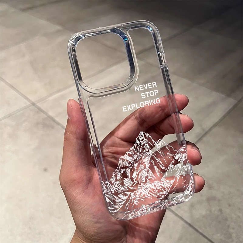 1Pc Transparent For iPhone 13 Mini Phone Case Phone Cover