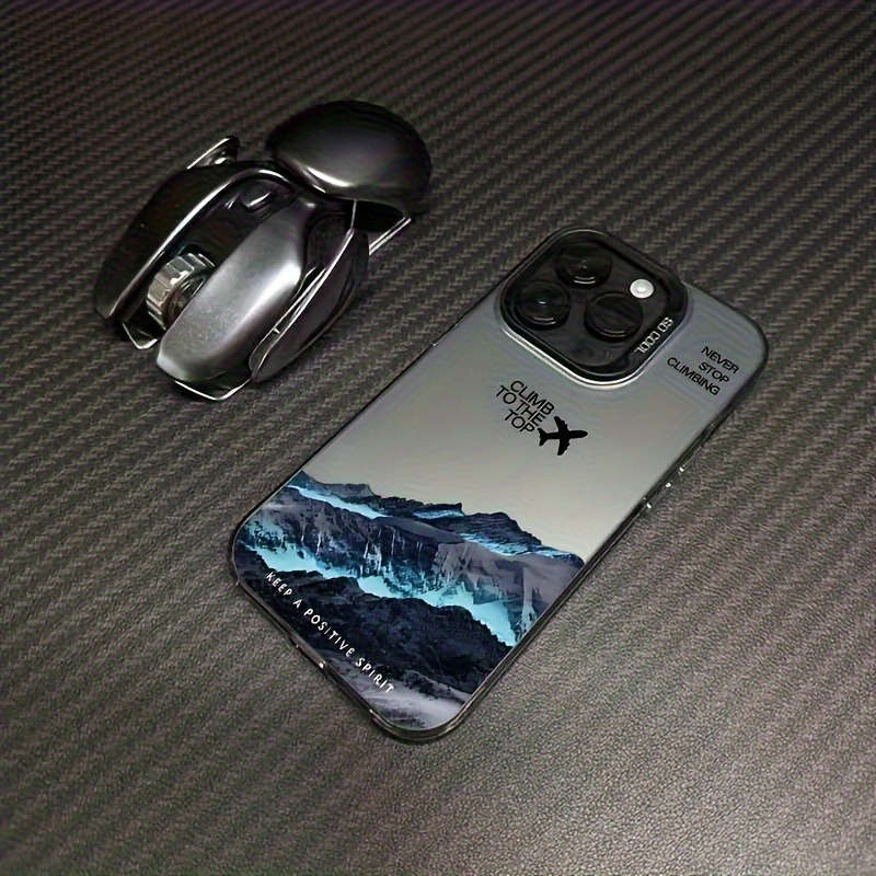 1Pc Black For iPhone 16 Plus Phone Case Phone Cover