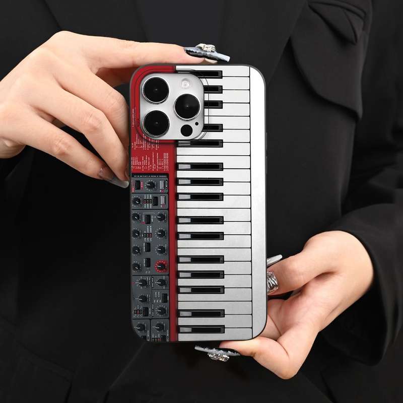 1Pc Mixed Color For iPhone 7 Plus 8 Plus Piano Sound Phone Case