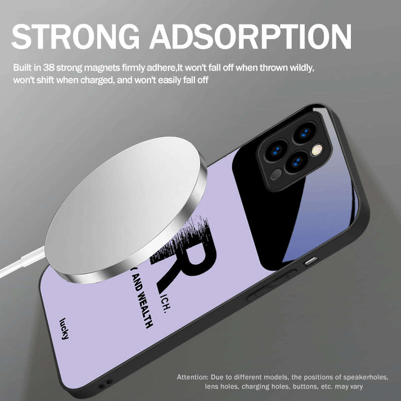 1Pc Mixed Color For iPhone X XS Letter R Pattern Phone Case
