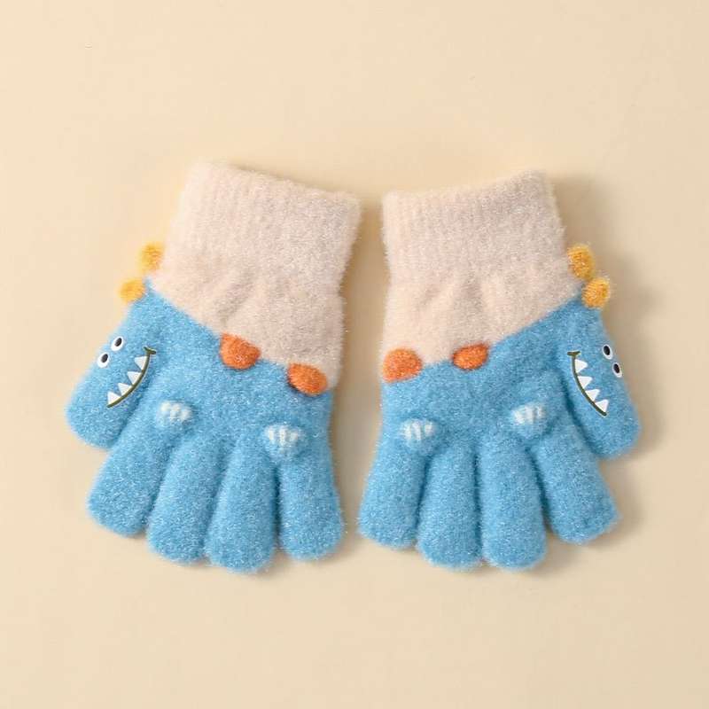 Winter Gloves Color Yellow Size 2 To 5Y