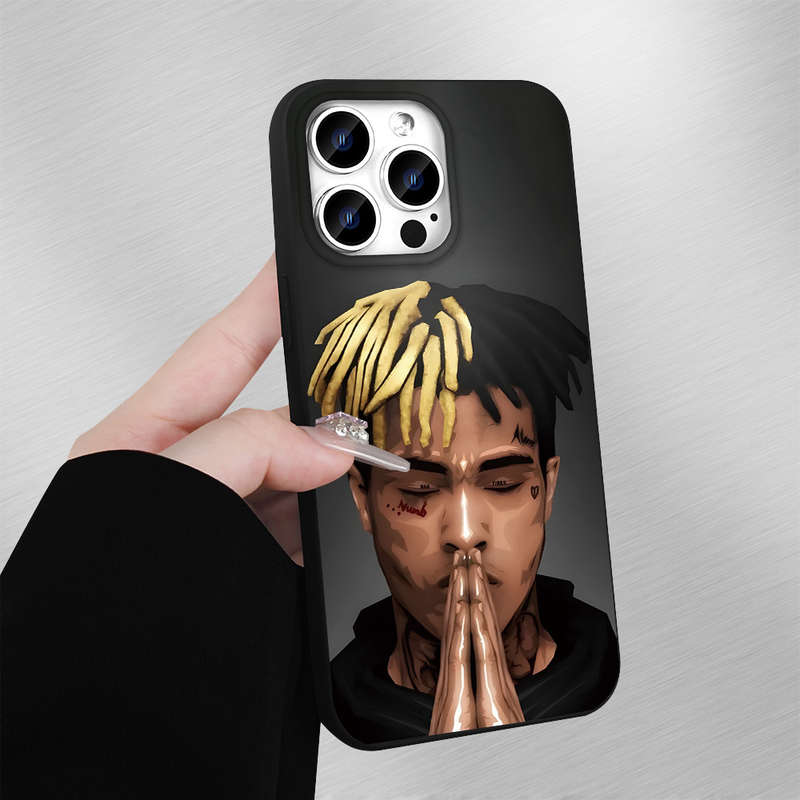 1Pc Black For iPhone 12 Mini Rapper Frosted Phone Case