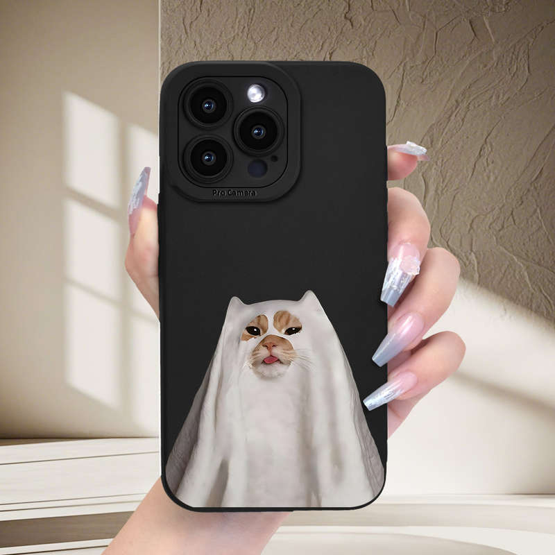 1Pc Black For iPhone 7 Plus 8 Plus Phone Case Phone Cover