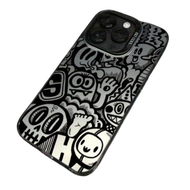 1Pc Black For iPhone 7 Plus 8 Plus Phone Case Phone Cover