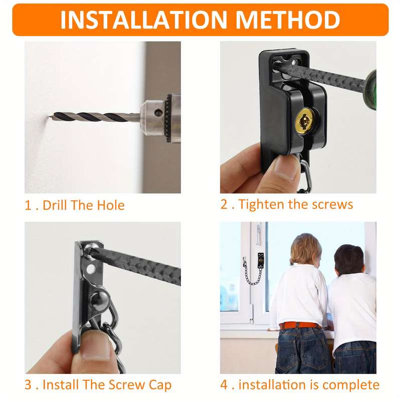 Lock Color Black