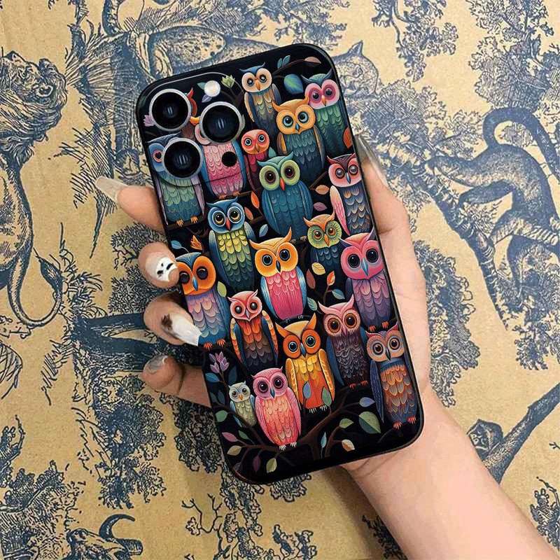 1Pc Black For iPhone 14 African Style Phone Case