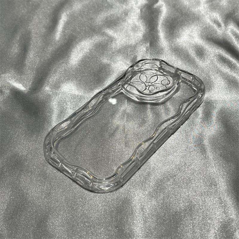 1Pc Transparent For iPhone 11 Pro Phone Case Phone Cover