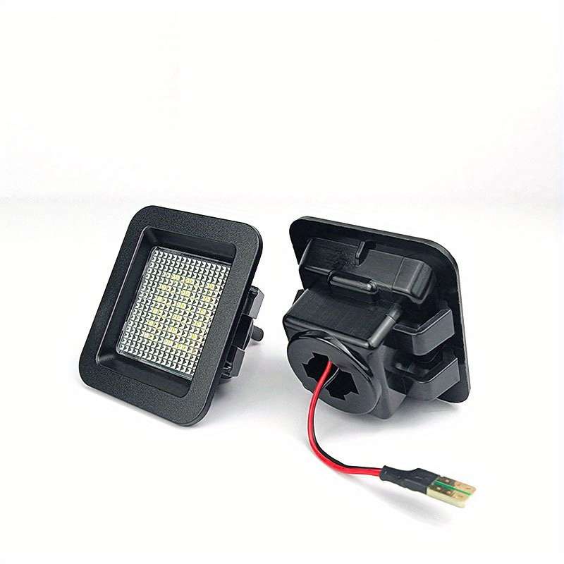 2pcs LED License Plate Lights for Ford F-150 2015-2023 18SMD 2835 LED Plug & Play
