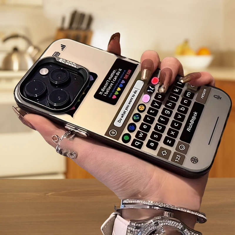 1Pc Black For iPhone 7 Plus 8 Plus Phone Case Phone Cover