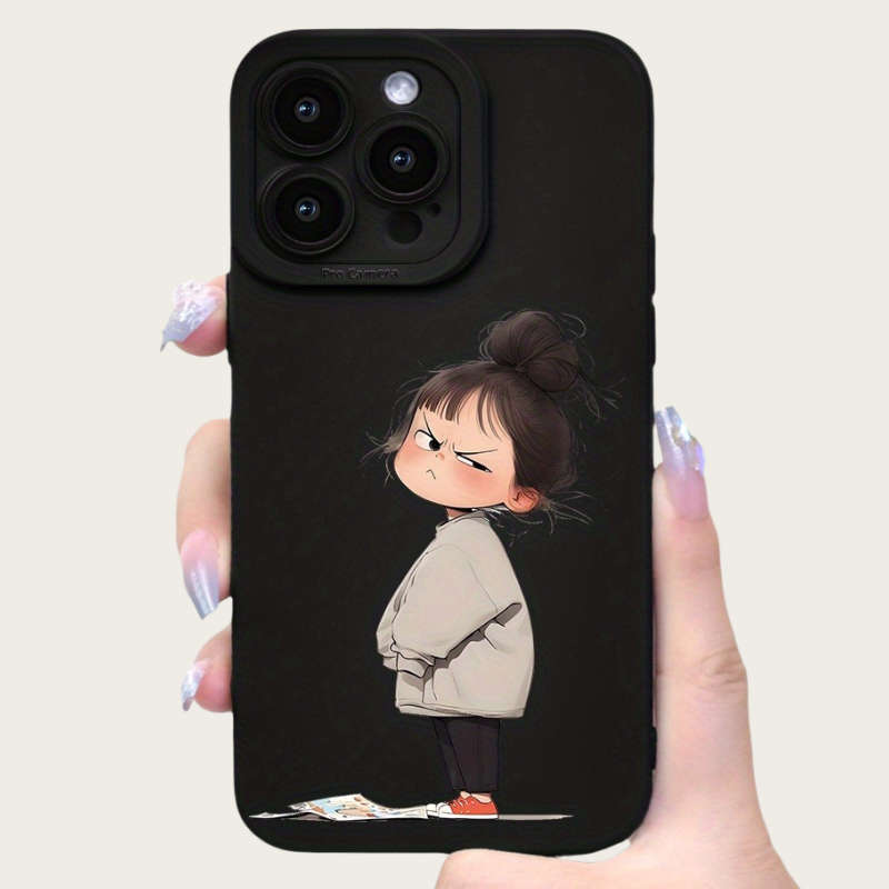 1Pc Black For iPhone 7 Plus 8 Plus Phone Case Phone Cover