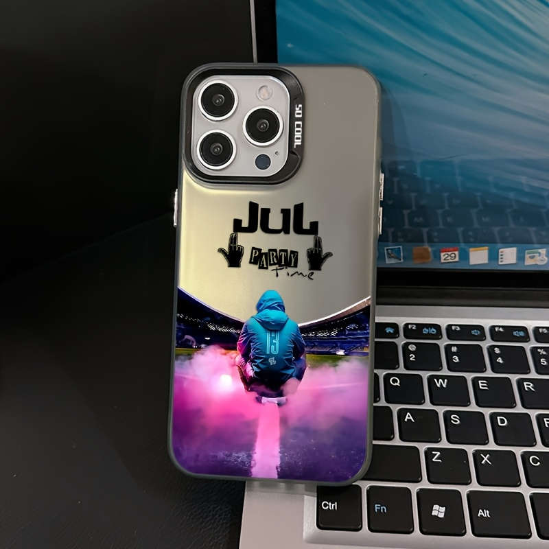 1Pc Mixed Color For iPhone 7 Plus 8 Plus Male Singer Graffiti Phone Case
