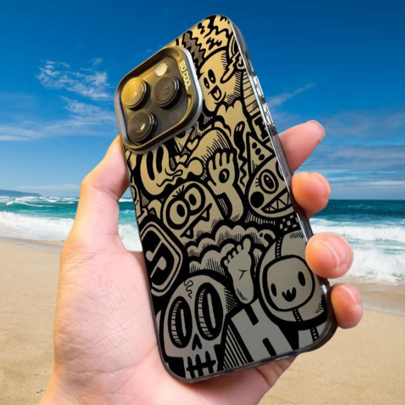 1Pc Black For iPhone 7 Plus 8 Plus Phone Case Phone Cover