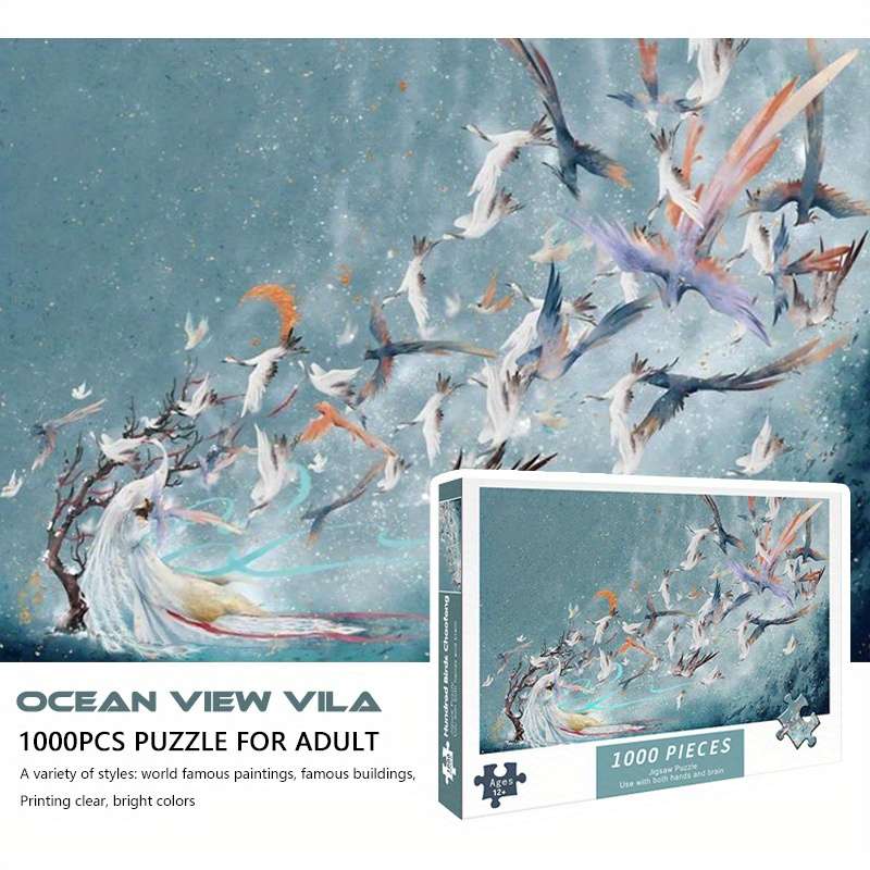 1000 Piece Mini Paper Jigsaw Puzzle