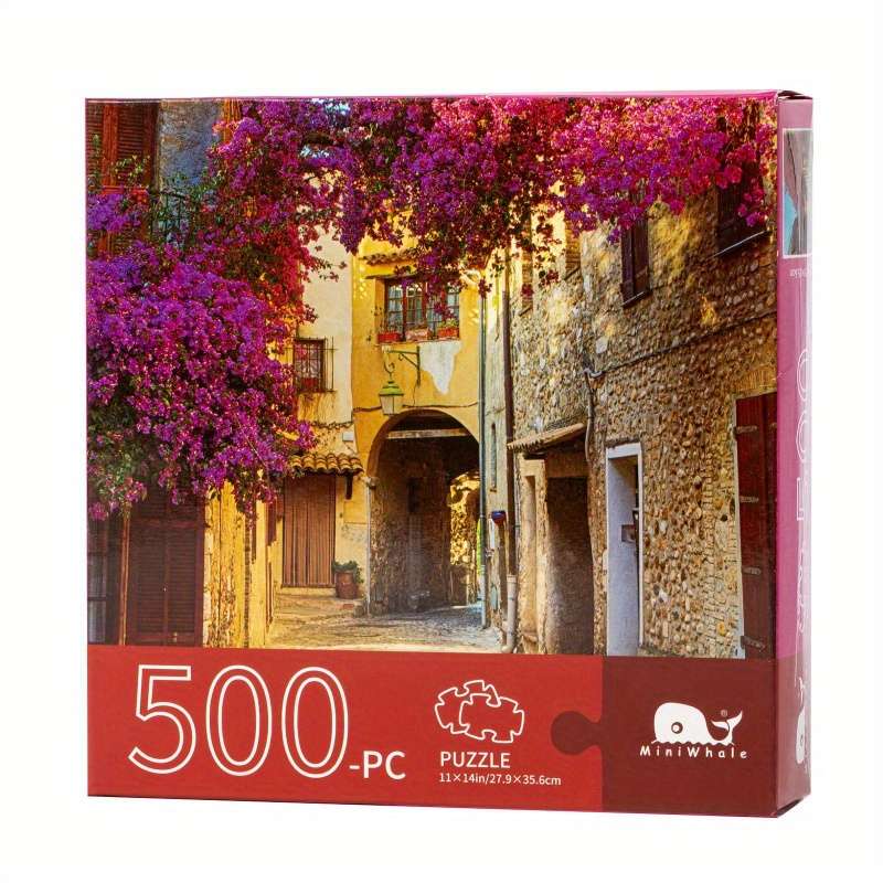 500pcs Mini Jigsaw Puzzle Golde View Beautiful Landscape Paintings Toy Premium Qualit