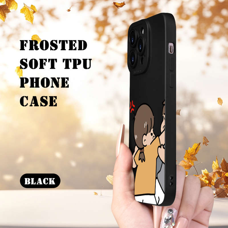 1Pc Black For iPhone 15 Plus Phone Case Phone Cover