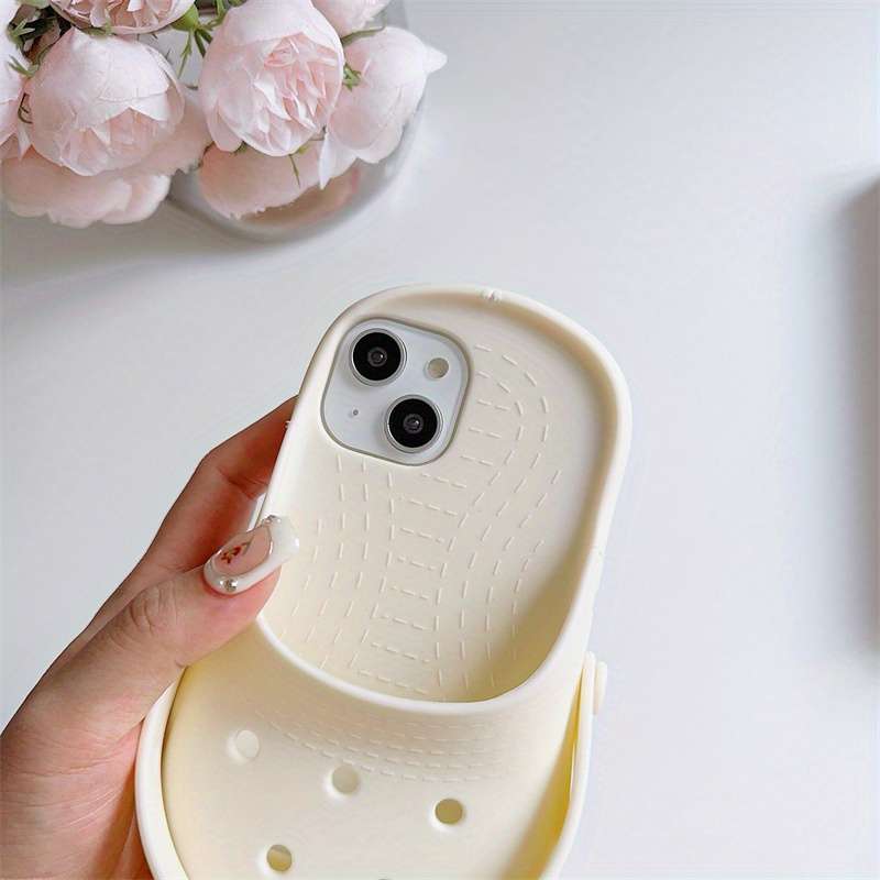 1Pc Beige For iPhone 14 Pro Max Phone Case Phone Cover