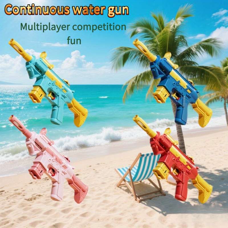 Toy Guns Color Red Add Yellow