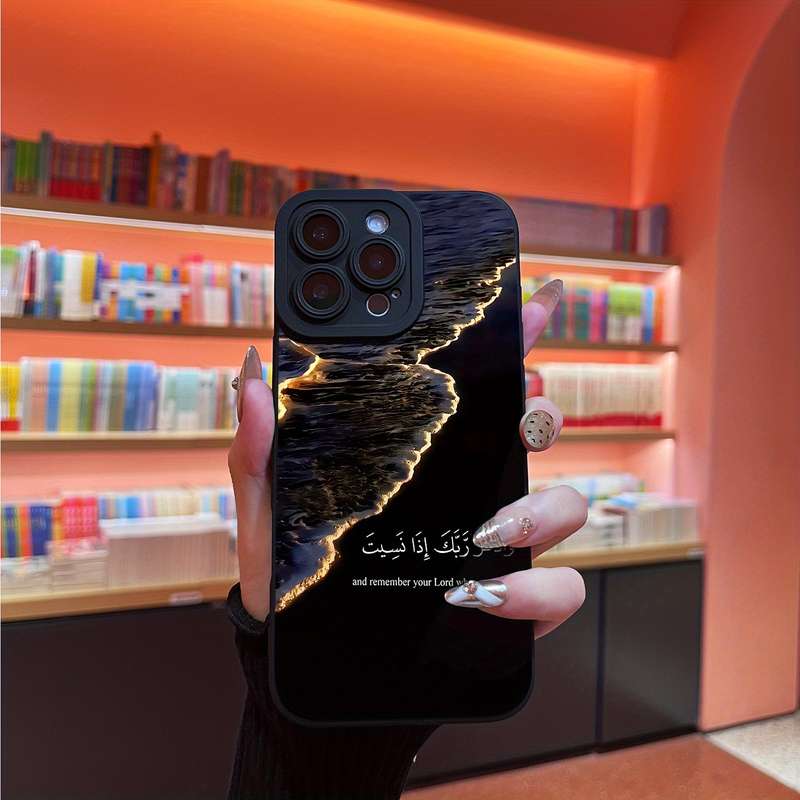 1Pc Black For iPhone 7 Plus 8 Plus Remember Your Phone Case