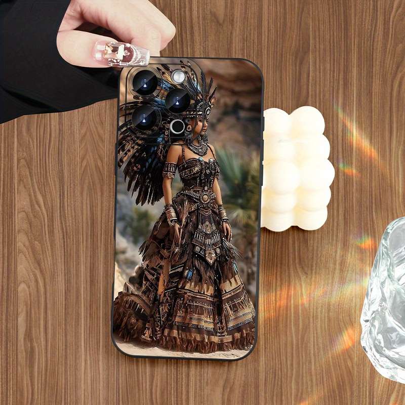 1Pc Black For iPhone 7 Plus 8 Plus African Premium Phone Case