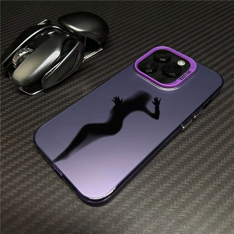 1Pc Black For iPhone 12 Mini Black Dancing Phone Case