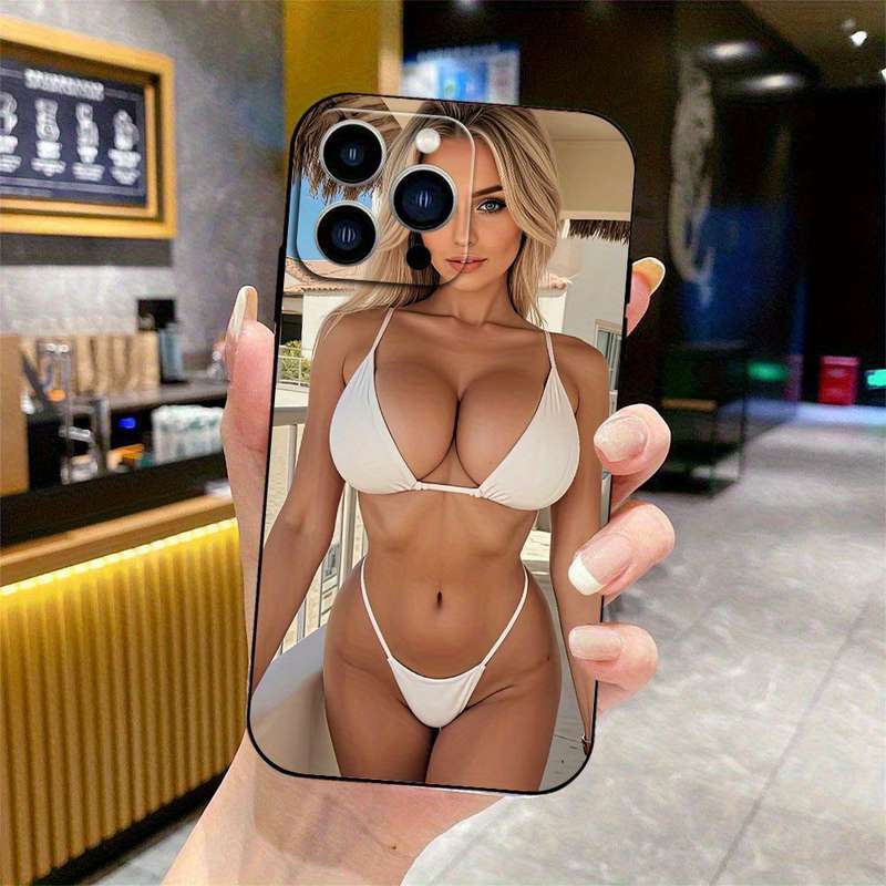 1Pc Black For iPhone 12 Phone Case Phone Cover