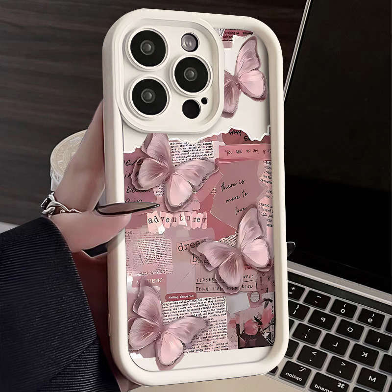 1Pc Beige For iPhone 7 Plus 8 Plus Phone Case Phone Cover