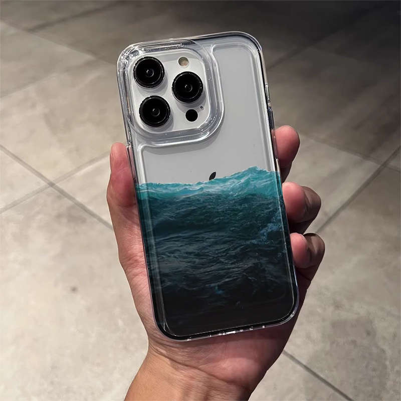 1Pc Transparent For iPhone 11 Pro Phone Case Phone Cover