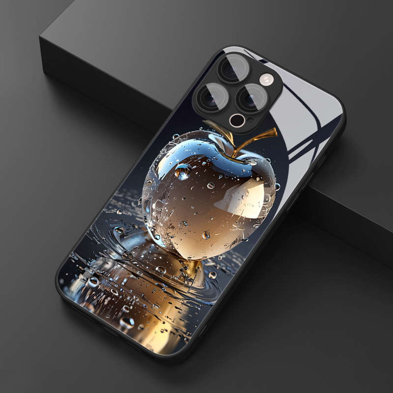 1Pc Mixed Color  For iPhone 11 Pro Max Water Drop Crystal Apple Phone Case