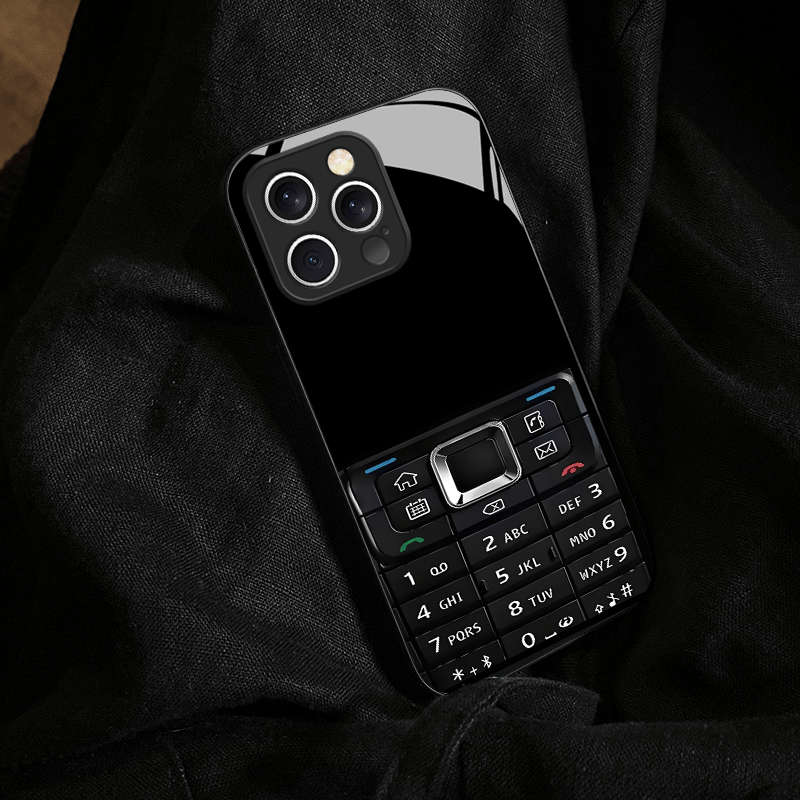 1Pc Black For iPhone 13 Mini Phone Case Phone Cover