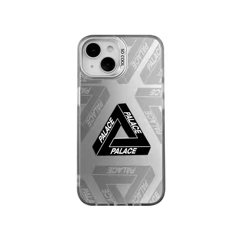 1Pc Black For iPhone X XS Black Frame Pattern Phone Case
