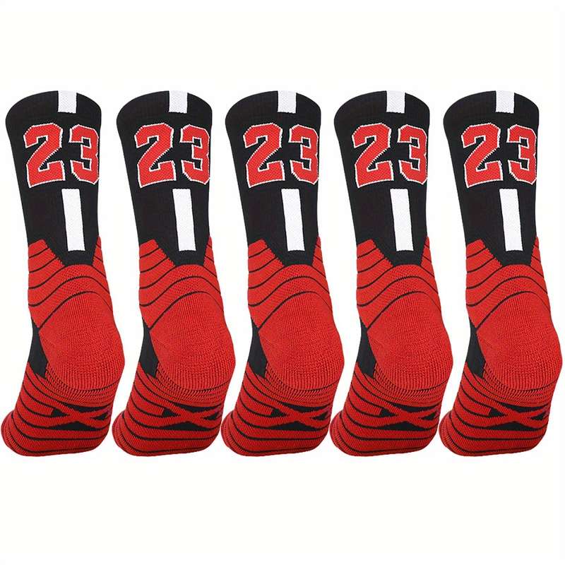 2 Pairs Random Color One Size High Elastic Socks